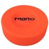 TronX Plastic Floor Hockey Pucks for Indoor & Outdoor Hockey, Lightweight Plastic Pucks for Street Hockey, (Orange, Pack of 9) view 3