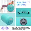 CZGBRO Air Roller Gymnastics Barrel, Air Mat Tumble Track Gymnastic Equipment Inflatable Tumbler Backbend Trainer with Electric Pump for Yoga Cheerleading Home & Water Use(Green, 4ft*29.5inch) view 3