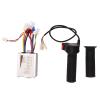 24V 500W Brushed Speed Controller Kit,3 Speed Throttle Grip for Electric Scooter view 1