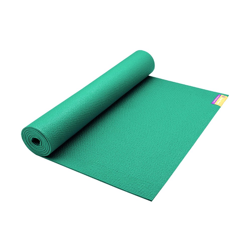 Hugger Mugger Tapas Ultra 68 in. Yoga Mat - Seagreen - Outstanding 1/4 Soft Cushion, Lightweight, Made in the USA Sticky Mat, Long-Lasting