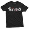 Tunisia T-Shirt Mens Tunisian National Day Soccer Football Tee Shirt (Large Black) view 1