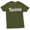 Tunisia T-Shirt Mens Tunisian National Day Soccer Football Tee Shirt (Large Black) view 3