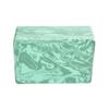 Hugger Mugger 4" Foam Yoga Block -Marbled Sea Green - Strong and Stable, Beveled Edges for Comfort, Most Favored Block Size, Helps with Alignment and Support in Many Poses view 3
