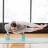 Hugger Mugger 4" Foam Yoga Block -Marbled Sea Green - Strong and Stable, Beveled Edges for Comfort, Most Favored Block Size, Helps with Alignment and Support in Many Poses view 4