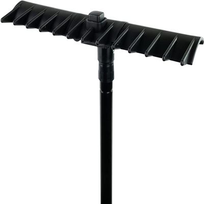 Izzo Golf Portable Bunker Rake for Your Golf Bag - Foldable Golf Bunker rake You can Carry in Your Golf Bag, Black