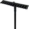 Izzo Golf Portable Bunker Rake for Your Golf Bag - Foldable Golf Bunker rake You can Carry in Your Golf Bag, Black view 1