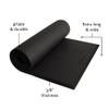 Hugger Mugger Ultimate Cushion Yoga mat - Black - Ultimate thick, grippy, soft yoga mat, extra long and wide, and extra cushion view 2