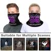 Lupus Awareness Butterfly Unisex Face Cover Scarf Breathable Neck Gaiter Bandanas Face Mask Seamless Head Wrap Headband view 4