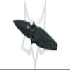 Fox Saturn FX-551ALB Black Stonewashed Aluminum Stainless Pocket Knife FX-551 ALB view 1