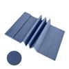 Numu Foldable Yoga Mat with Yoga Carrying Strap - Nonslip, Lightweight, and Portable 1/4 Inch Thick Workout Exercise Mat - Perfect for Easy Storage and Travel (Blue) view 1