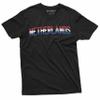 Mens Netherlands T-Shirt Holland Amsterdam Patriotic Nationality T-Shirt Flag T-Shirt (X-Large Black) view 1