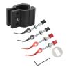Folding Clamp, 2 Colors, High Manufacturing Accuracy, Electric Scooter Rugged Lock Attachment Fit for Zero 8X 10X 11X Electric Scooter(Black) Electric Scooter Accessories view 4