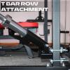 BLUSLM T Bar Row Platform Landmine Attachments for Squate Rack or Wall Mount Fits 2-inch Barbell, Landmine Base Gym Equipment, Power Cage Landmine for Almost of Power Rack (Style 2) view 3