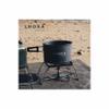 LHOKA Basic Camping Cook Set for 2-4 Outdoor 8Pcs Cookware Lightweight Aluminum Incl Pot Plates Spoons Forks Bowls with Canvas Pouch (B01) view 1