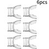 6 Pack Silicone Mouthpiece Diving Clear Diving Equipment Breathing Tube Accessories Replacement Scuba Regulator, Universal Caliber fits on Most of Products view 2