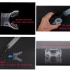 6 Pack Silicone Mouthpiece Diving Clear Diving Equipment Breathing Tube Accessories Replacement Scuba Regulator, Universal Caliber fits on Most of Products view 4