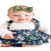Baby Girls Floral Overall Skirt (as1, age, 9_months, 12_months, 9-12M) view 3