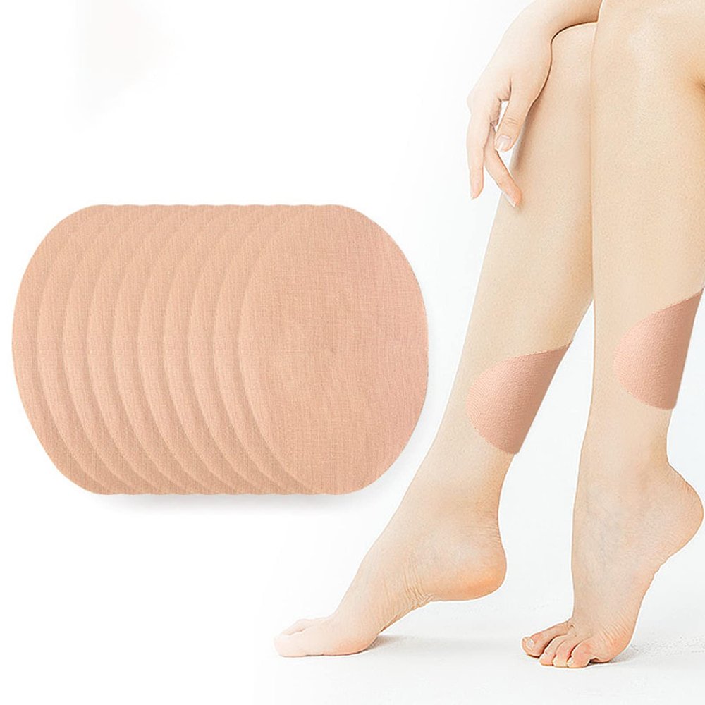 10pcs Thigh Friction Pad, Paste Inner Thigh Anti Wear Patch, Anti Chafing Sticker, Disposable Elastic Breathable Wearable Inner Thigh Prevent Chafing Sticker for Calf Knee