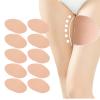10pcs Thigh Friction Pad, Paste Inner Thigh Anti Wear Patch, Anti Chafing Sticker, Disposable Elastic Breathable Wearable Inner Thigh Prevent Chafing Sticker for Calf Knee view 2