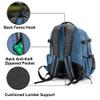 DSLEAF Baseball Backpack with Separate Shoe Space, Softball Bat Bag Holds Up to 4 Bats, Hence Hook and Multi Pockets for Essentials view 4