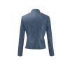 Light Weight Winter Jacket Women Women Casual Solid Full Zip Snap Stand Windbreaker Fleece Lined Jacket Women view 4