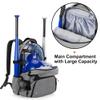 DSLEAF Baseball Backpack with Separate Shoe Space, Softball Bat Bag Holds Up to 4 Bats, Hence Hook and Multi Pockets for Essentials view 2