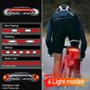 NineLeaf Smart Bike Alarm Taillight with Turn Signals and Automatic Brake Light, Waterproof Bicycle Horn with Remote Control, USB Rechargeable Rear Bike Tail Light Ultra Bright for Night Riding view 3