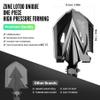 Zune Lotoo Tactical Shovel Survival Tool, 18 in 1 Small Camping Shovel Folding Multitool Compact Entrenching Tool Heavy Duty for Hiking Backpack Emergency Spade Lightweight Car Truck Gift Survivalist view 4