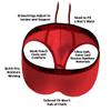 UFM Mens Polyester Brief w/Patented Adj. Support Pouch Underwear for Men Pine 27-30 view 4