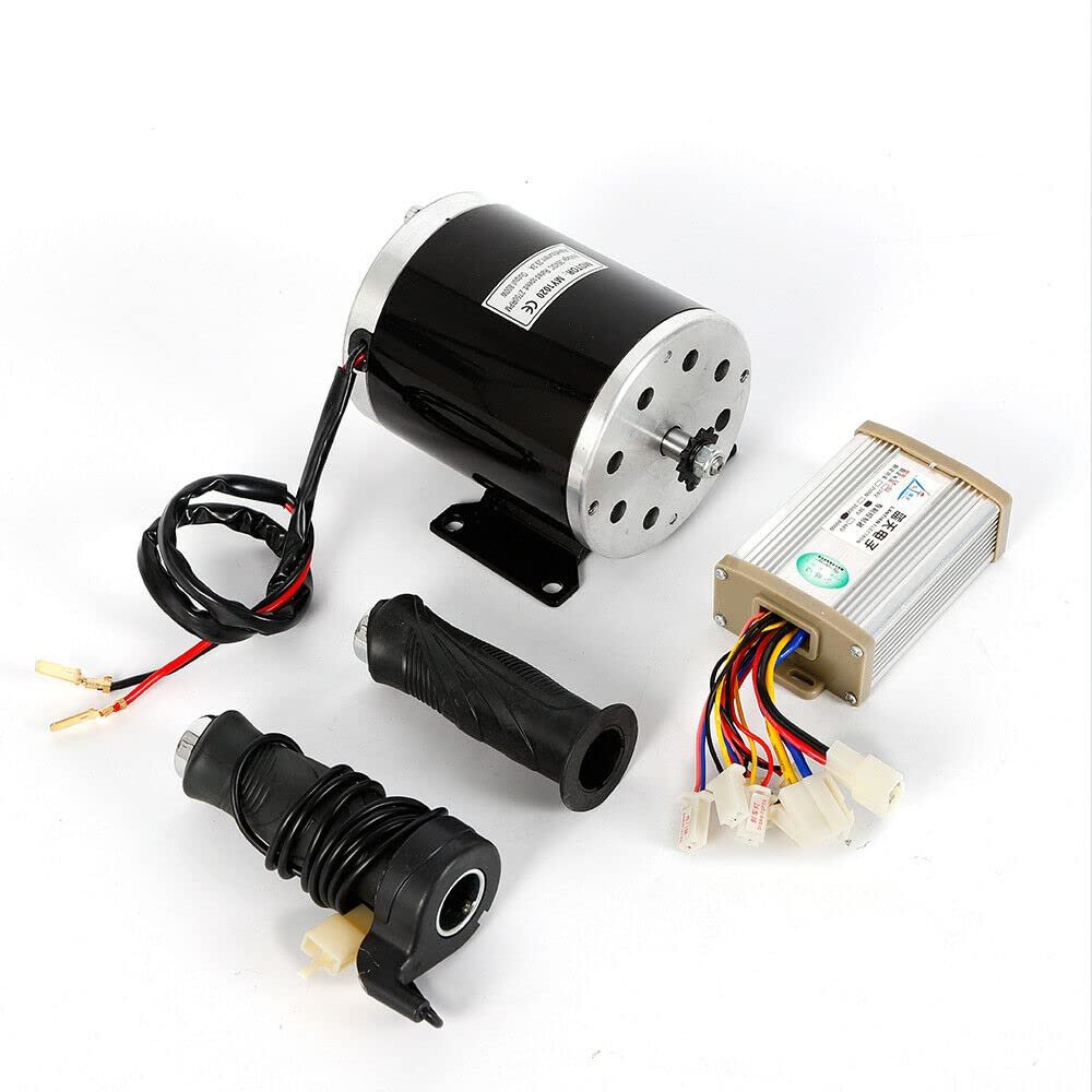 YIYIBYUS Brush Motor Kit 36V 800W Electric Bike Scooter Engine Unite Motor 2800RPM Brush Motor for Bicycle, Tricycle, Electric Scooter, Extreme Scooter and Similar Bikes