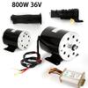 YIYIBYUS Brush Motor Kit 36V 800W Electric Bike Scooter Engine Unite Motor 2800RPM Brush Motor for Bicycle, Tricycle, Electric Scooter, Extreme Scooter and Similar Bikes view 2