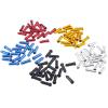 100 Pieces Cable End Crimps Bike Cable End Caps Aluminum Alloy Brake End Tips Shifter for Road Mountain Bikes Mountain Bicycle view 1