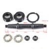 Bike Bottom Brackets Set Steel Bicycle Shaft Axie Bottom Brackets Fixed Steel Crank Square Hole Bottom Bracket 3S/3T/3P/5S Cycling Bearing Cages for MTB Bikes view 2