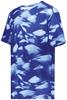 Holloway Boys Youth Stock Cotton-Touch Poly Tee Shirt, Royal Glacier Print, Large US
