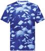 Holloway Boys Youth Stock Cotton-Touch Poly Tee Shirt, Royal Glacier Print, Large US view 2