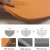 Hatha Yoga Thick TPE Yoga Mat 72"x 27"x1/3 inch Non Slip Eco Friendly Exercise Mat for Yoga Pilates & Floor Workouts (orange) view 4