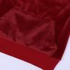 MYGBCPJS Boys Girls 2 Pcs Velvet Sweat Suit Outfits Toddler Kids Long Sleeve Pullover Hoodie + Elastic Waist Sweatpants Set view 4