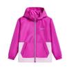 MGEOY Girls Rain Jacket Hood Lightweight Waterproof Raincoat Rain Coats for Girls Kids Rose Size 10-12 view 1