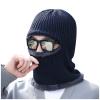 Bib Hat Snow Slouchy Hat Fleece Thick Scarf Warm Winter Lining Knit Hats E Cold Mens Clothing view 1