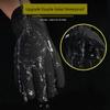 Bakovity Men's Women's Winter Gloves, Touch Screen Non-Slip Warm Gloves - Soft Black and Grey Two, Upgraded Thicker Version Thickened Grey(L) view 3