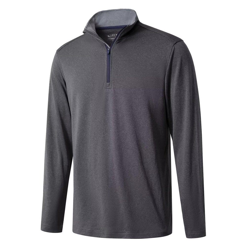 M MAELREG Mens Pullover Quarter Zip Golf Sport Casual Long Sleeve Mens Golf Half Zip Pullover Sweatshirts