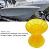 Acouto Bow Roller for Boat Marine Bow Shape Roller 3 Parts Drag Reduction Yellow PVC Moulded for Boat Trailer RV view 3