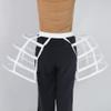 ARTYME Women Victorian Bustle Cages Hoop Skirt Cage Skirt Pannier Petticoat for Women (White, 3 Hoop) view 2