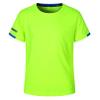 Fldy Kids Boys Rash Guard Swim Shirt UPF 50+ UV Sun Protection Swimming Tops Quick Dry Athletic Sports T-Shirt Fluorescent Green 7-8 Years view 1