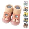 Infant Boy Girl Socks Shoes Toddler Lightweight Non-Slip Breathable Non-Lacing Socks Overshoes Indoor Floor Socks (Khaki, 2-2.5 Years ) view 3