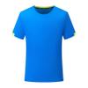 Fldy Kids Boys Rash Guard Swim Shirt UPF 50+ UV Sun Protection Swimming Tops Quick Dry Athletic Sports T-Shirt Blue 7-8 Years view 2