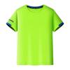 Fldy Kids Boys Rash Guard Swim Shirt UPF 50+ UV Sun Protection Swimming Tops Quick Dry Athletic Sports T-Shirt Fluorescent Green 11-12 Years view 3