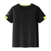Fldy Kids Boys Rash Guard Swim Shirt UPF 50+ UV Sun Protection Swimming Tops Quick Dry Athletic Sports T-Shirt Black 11-12 Years view 1