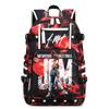 Ansigeren No. 12 Basketball Player JA Creative Backpacks Sports Fan Bookbag Travel Student Backpack with USB Charging Port (d) view 1