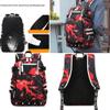 Ansigeren No. 12 Basketball Player JA Creative Backpacks Sports Fan Bookbag Travel Student Backpack with USB Charging Port (d) view 2